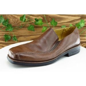Sandro Shoes‎ Sz 8.5 D Brown Loafer Leather Men 5302
